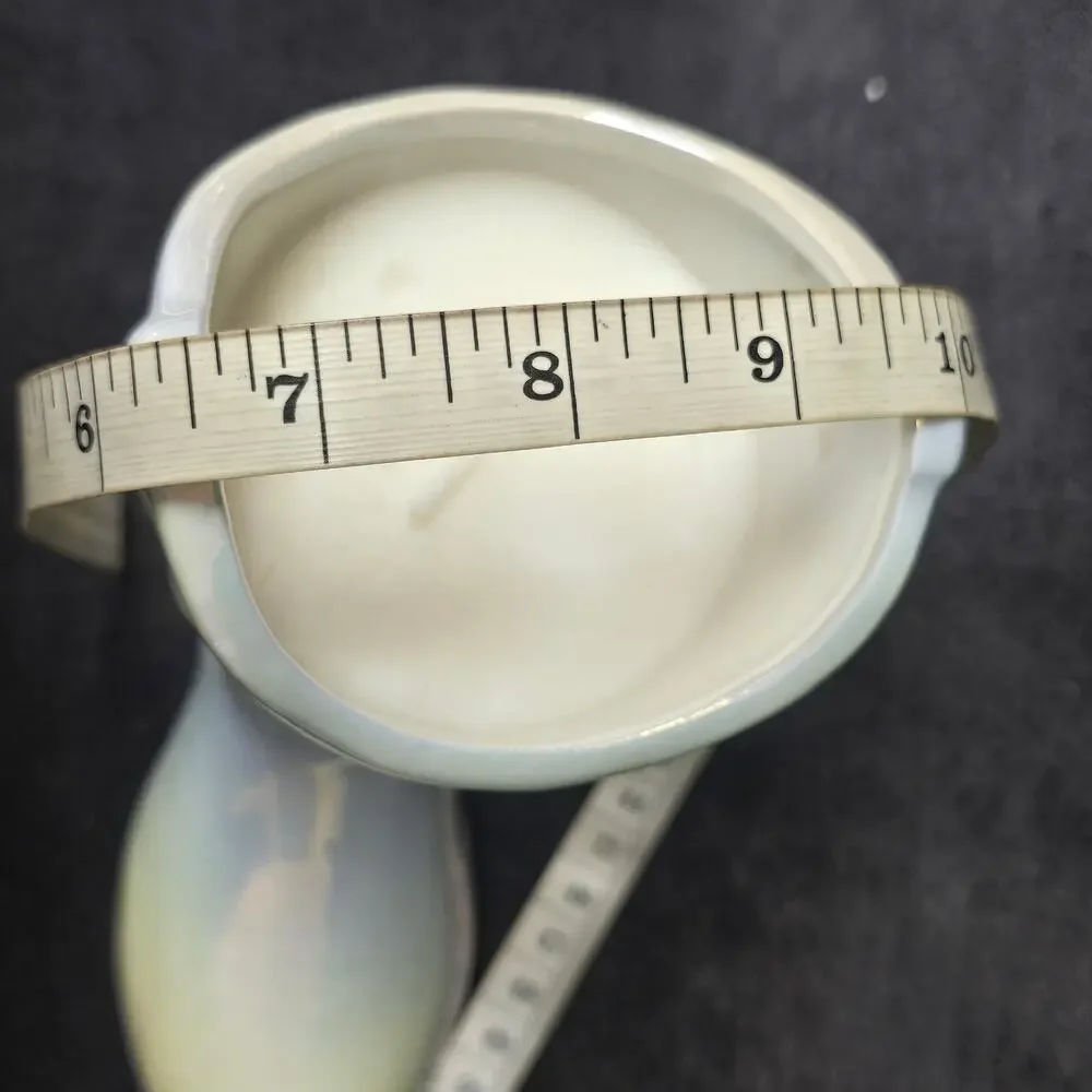 Iridescent Cowgirl Boot Scented Candle Apple Blossom Lilac & Jasmine 6.2 oz